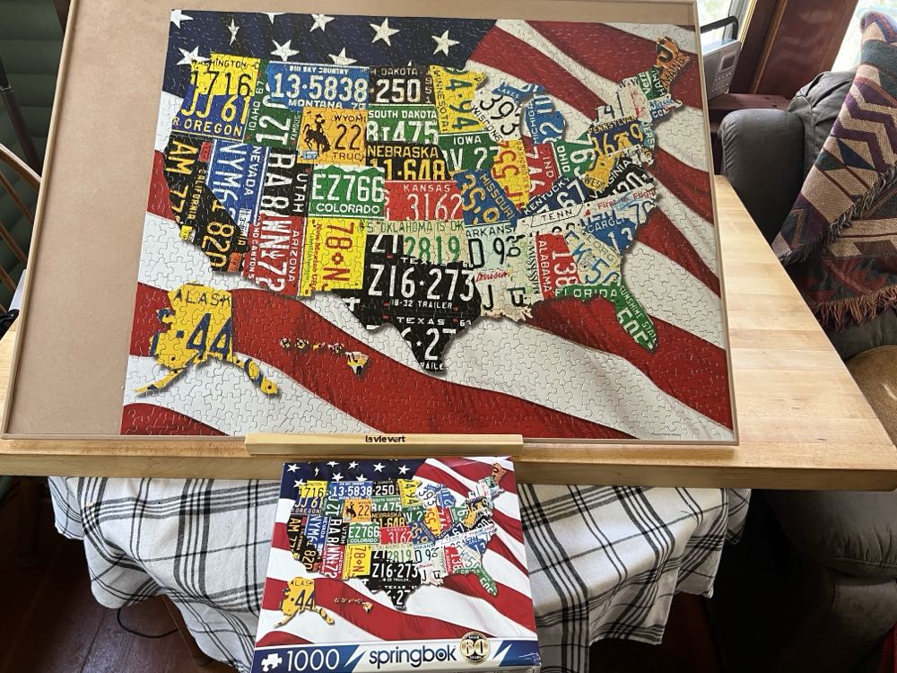 State Plates - Springbok puzzle collectible - Main Image 2