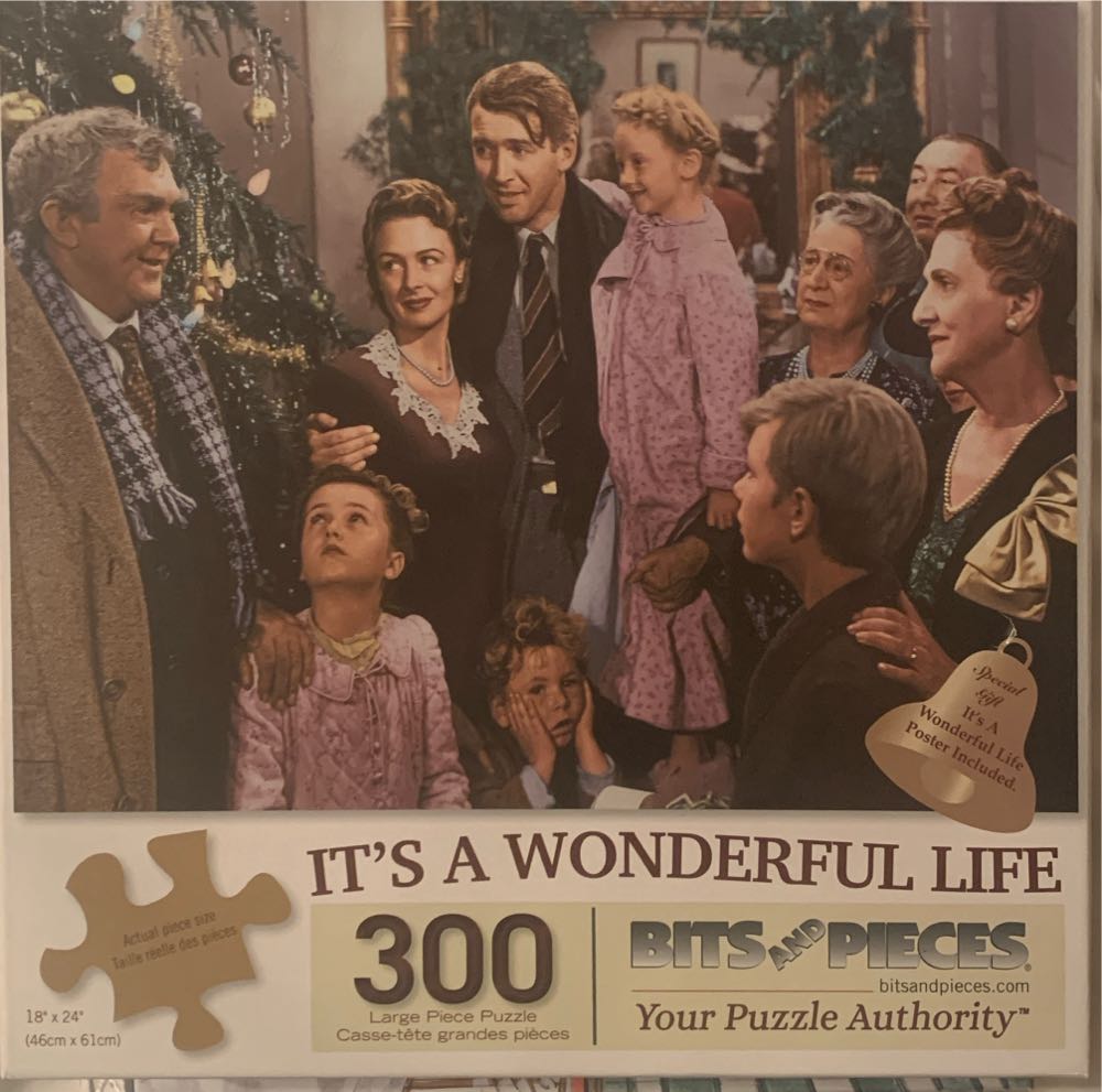 It’s A Wonderful Life - Bits And Pieces puzzle collectible [Barcode 192949075321] - Main Image 2