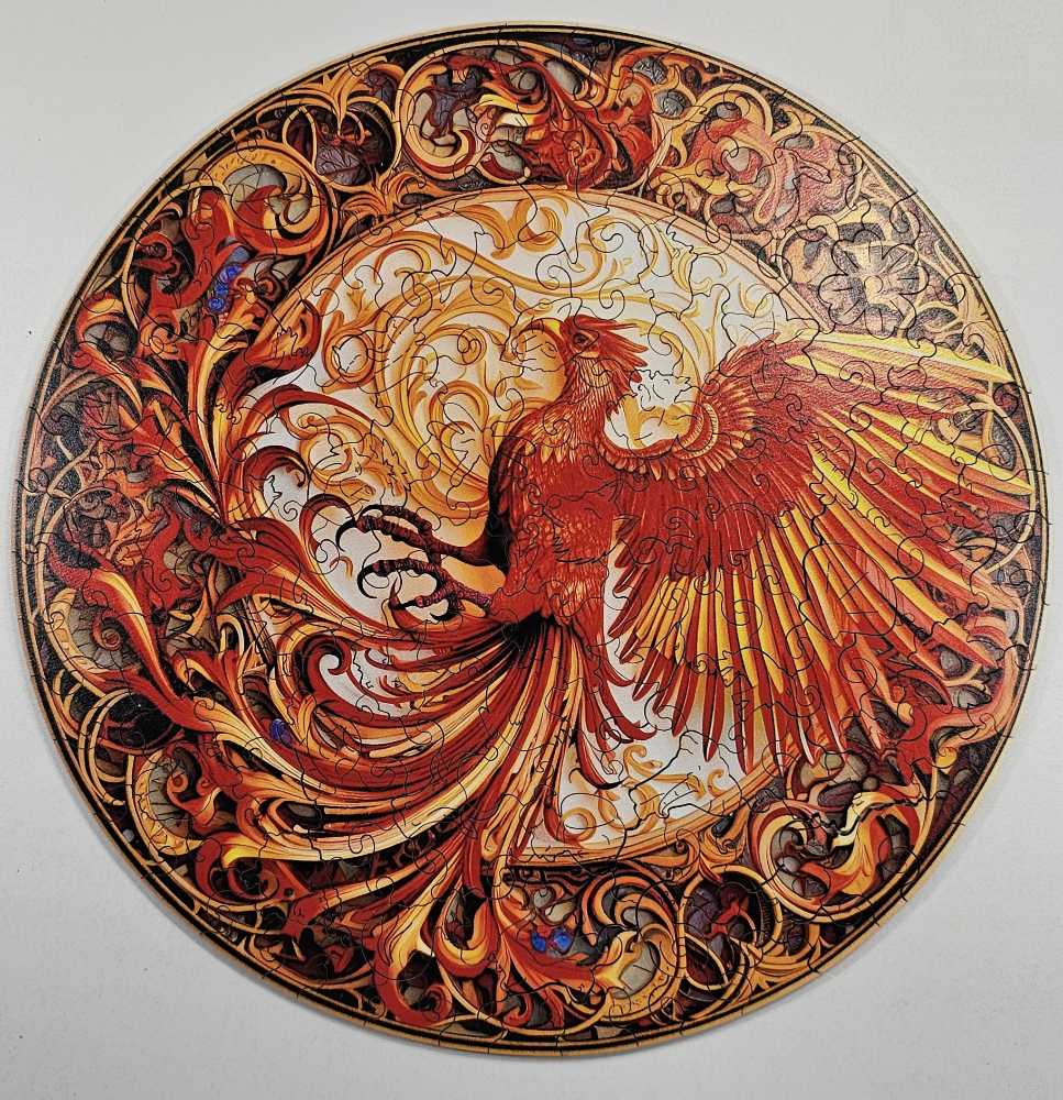 Phoenix - Wooden Puzzle puzzle collectible - Main Image 2
