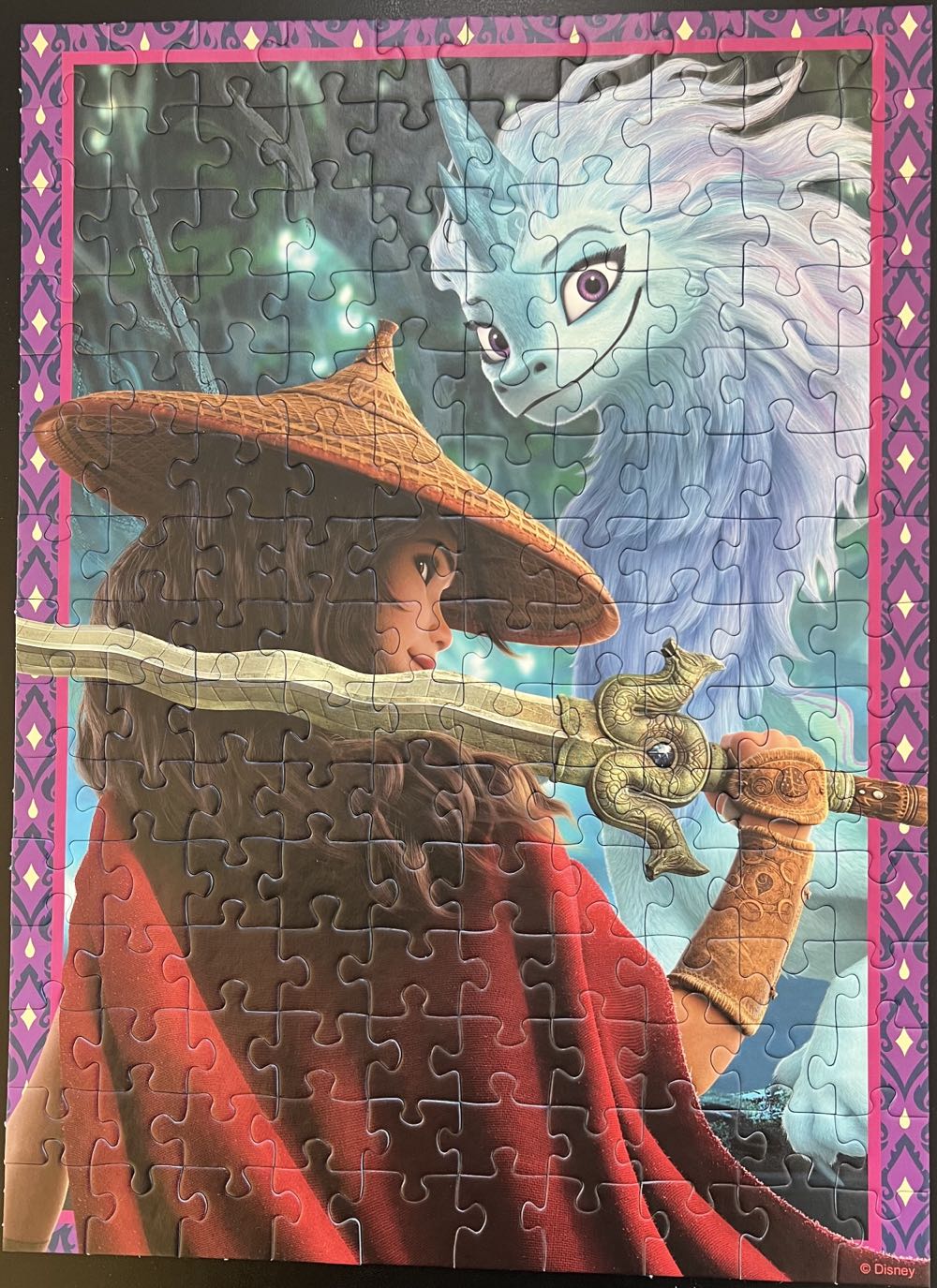 The Adventures of Raya and Sisu-SOLD - Ravensburger puzzle collectible [Barcode 4005556129225] - Main Image 2