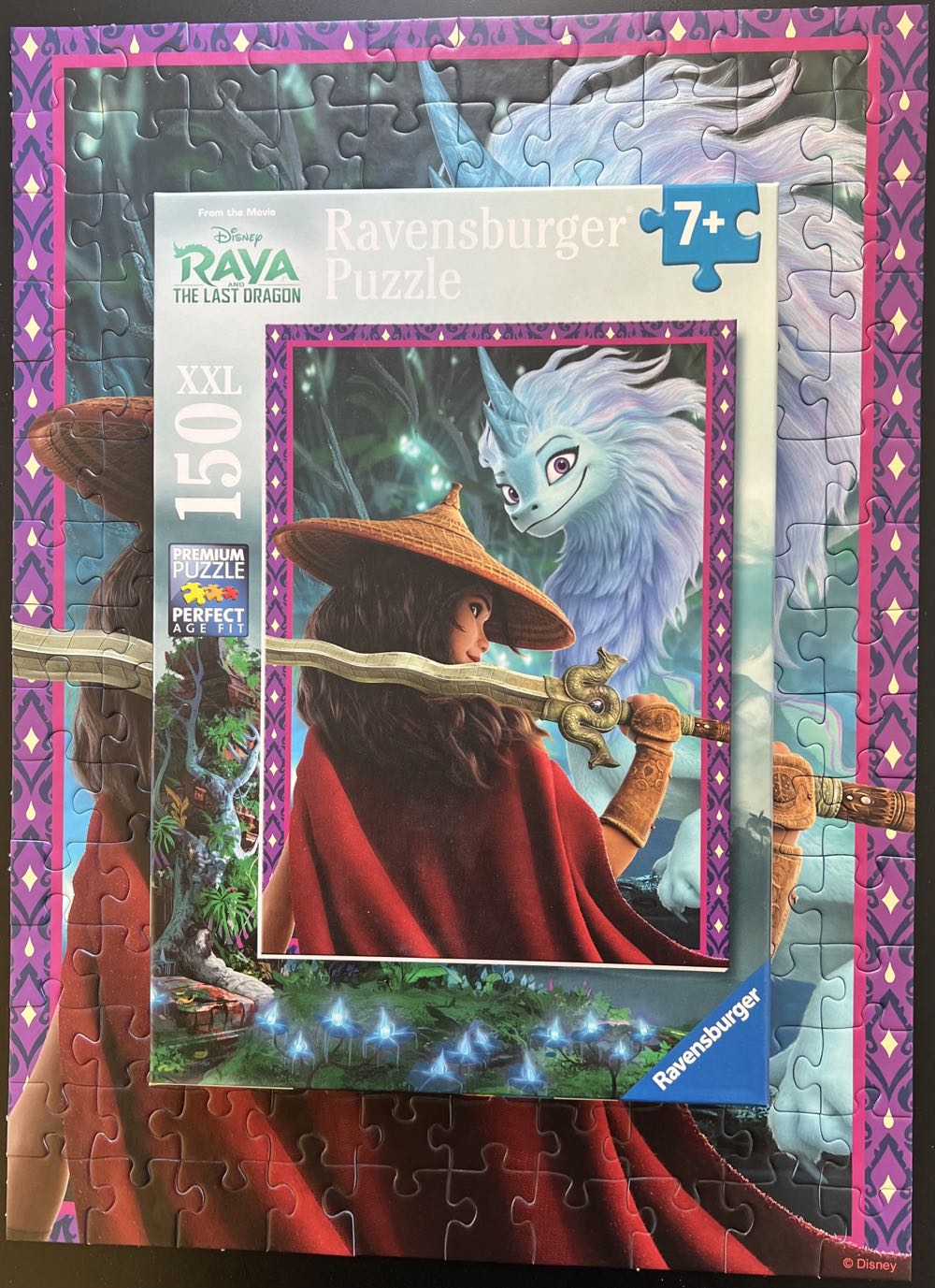 The Adventures of Raya and Sisu-SOLD - Ravensburger puzzle collectible [Barcode 4005556129225] - Main Image 4
