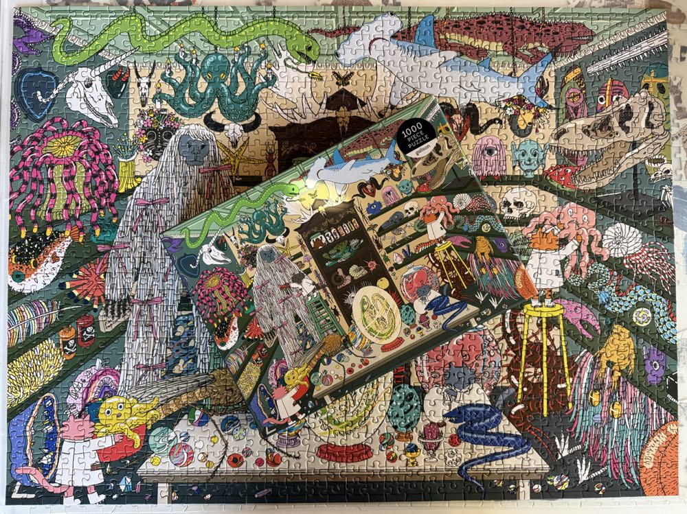 World Of Curiosities - Galison puzzle collectible [Barcode 9780735382862] - Main Image 2