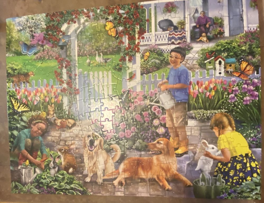 Garden Helpers - Bits & Pieces puzzle collectible [Barcode 192949081636] - Main Image 2