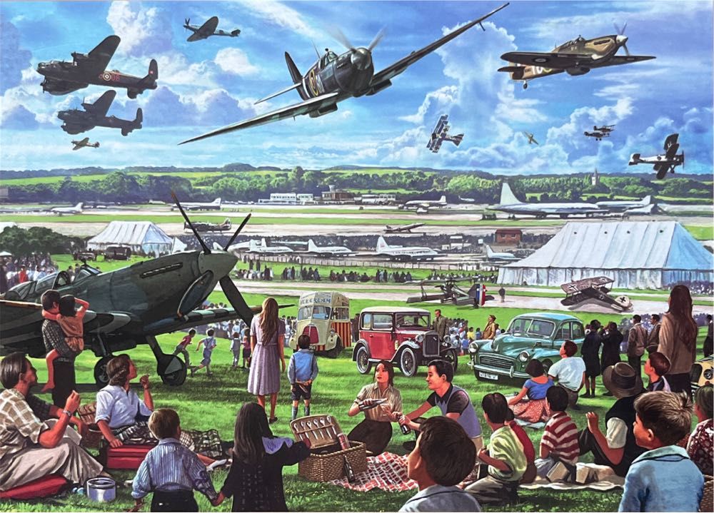 The Airshow - Gibsons puzzle collectible [Barcode 5012269035100] - Main Image 2