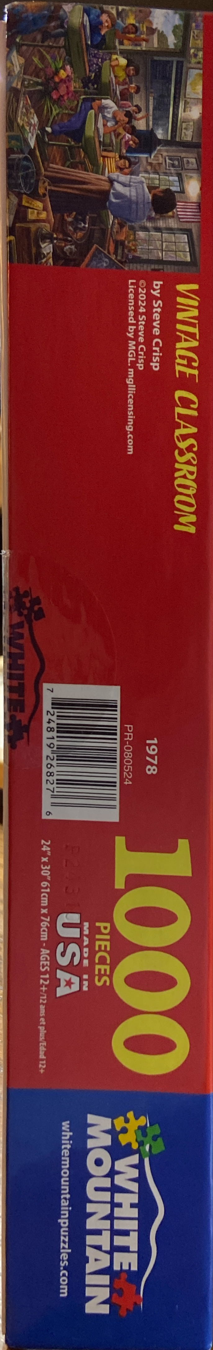 Vintage Classroom - White Mountain 🇺🇸 puzzle collectible [Barcode 724819268276] - Main Image 3