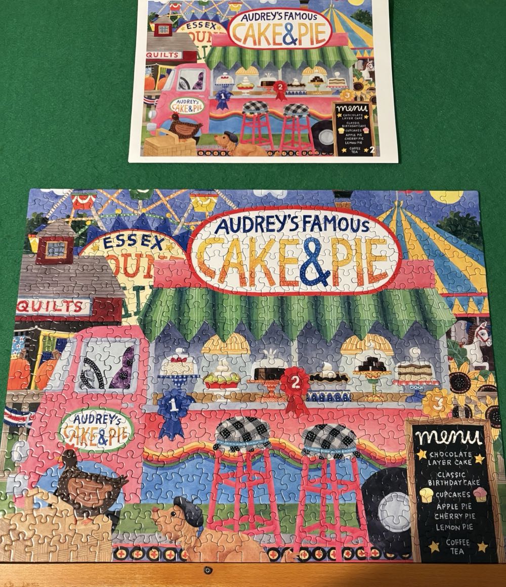 Food Truck Festivals - 4 Puzzle Set - Ceaco puzzle collectible [Barcode 021081036061] - Main Image 2