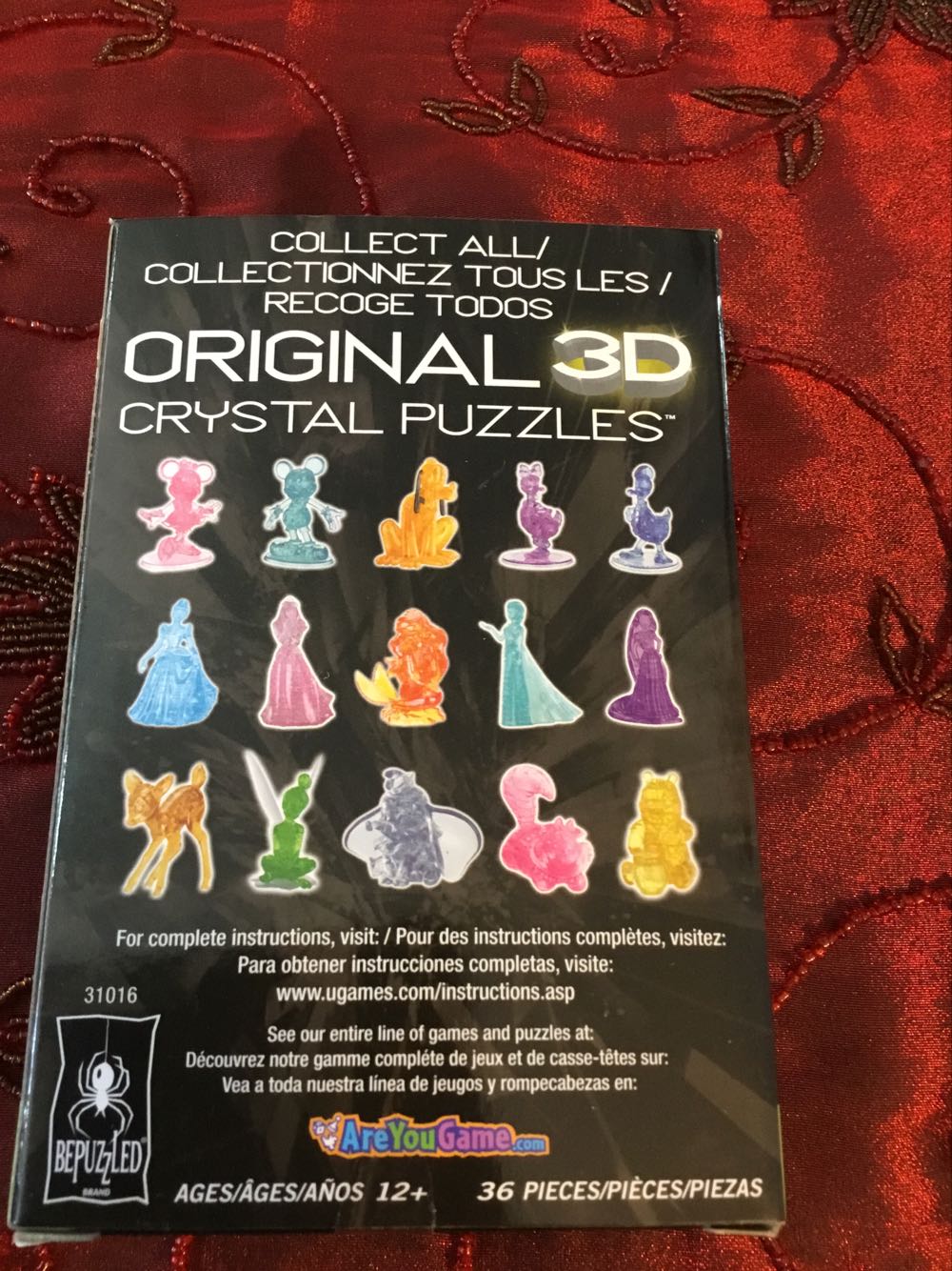 Cheshire Cat Purple 3D Acrylic Puzzle - Bepuzzled puzzle collectible [Barcode 023332310166] - Main Image 3