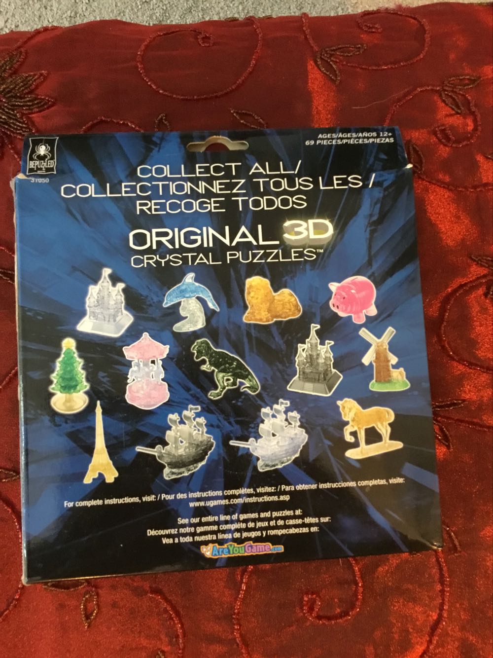 Bepuzzled Christmas Tree 3d Crystal - Bepuzzled puzzle collectible [Barcode 023332310500] - Main Image 2