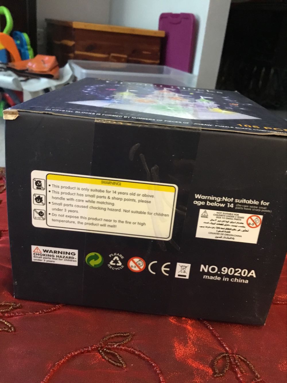 3D Crystal Blocks  Flash Castle  puzzle collectible - Main Image 2