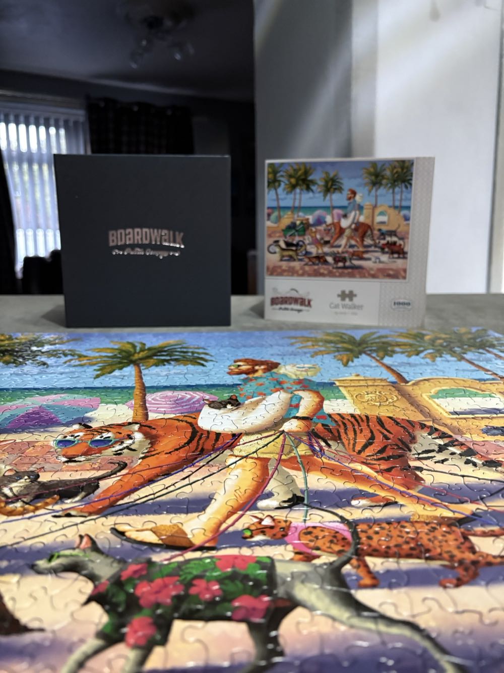 Cat Walker - Boardwalk Puzzle Company puzzle collectible [Barcode 671095405843] - Main Image 3