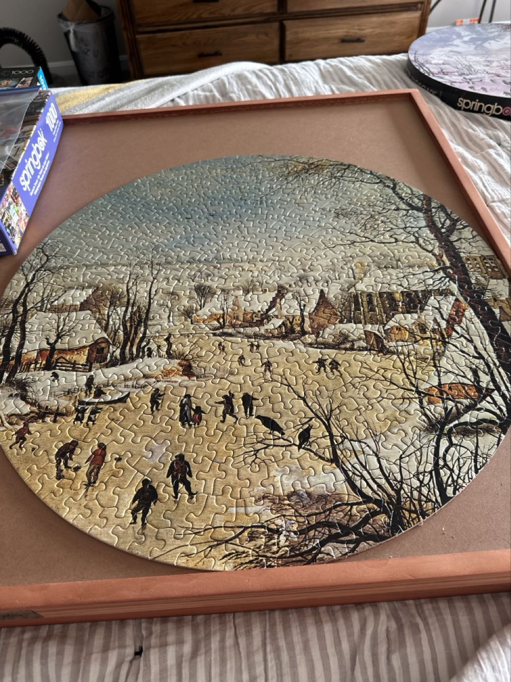 Winterlandscape . - Springbok puzzle collectible - Main Image 2