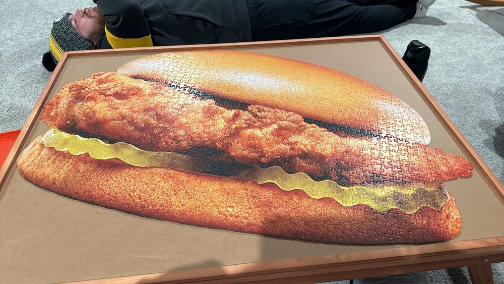 Chick-fil-A Chicken Sandwich - Chick-fil-a puzzle collectible - Main Image 2