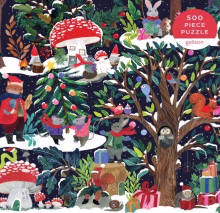 Yuletide Forest - Galison puzzle collectible [Barcode 9780735383425] - Main Image 2