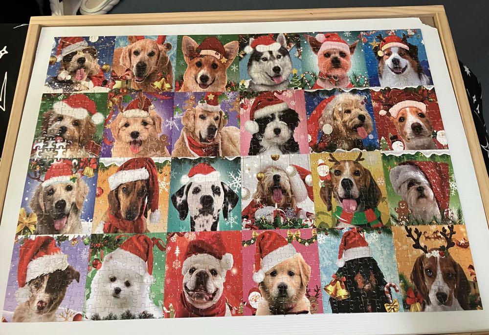 Dog Advent Calendar  puzzle collectible - Main Image 2
