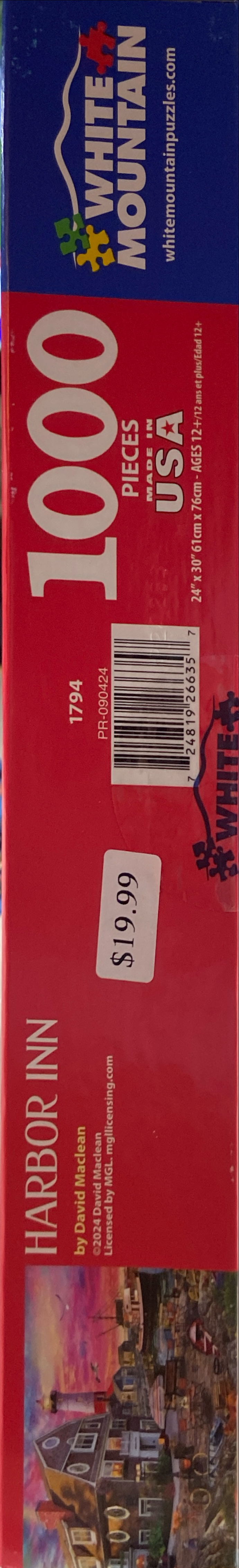 Harbor Inn - White Mountain puzzle collectible [Barcode 724819266357] - Main Image 2