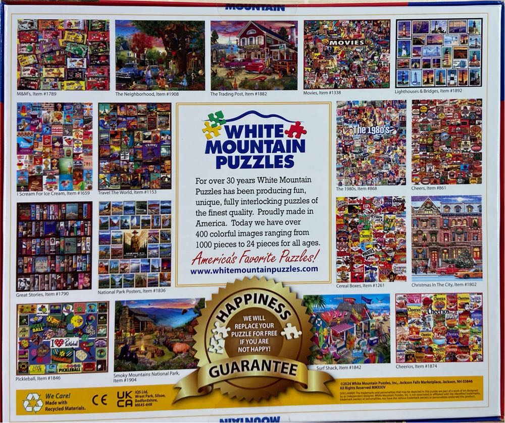 Harbor Inn - White Mountain puzzle collectible [Barcode 724819266357] - Main Image 4