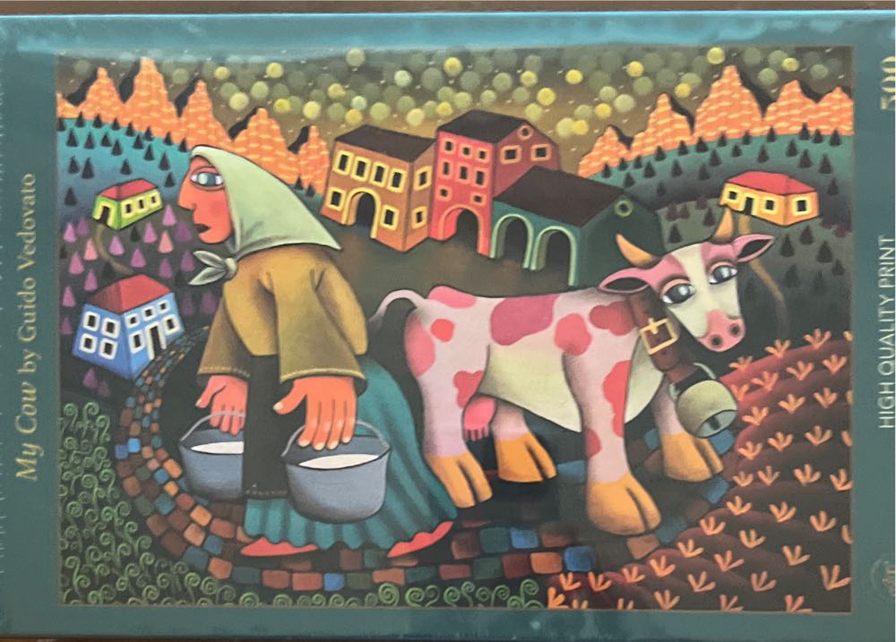 My Cow - Art & Fable Puzzle Company puzzle collectible [Barcode 850006234592] - Main Image 3