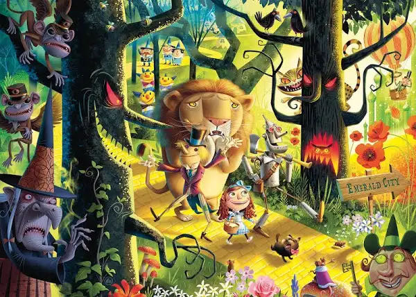 Lions, Tigers and Bears OH MY! - Ravensburger puzzle collectible [Barcode 4005555005131] - Main Image 2