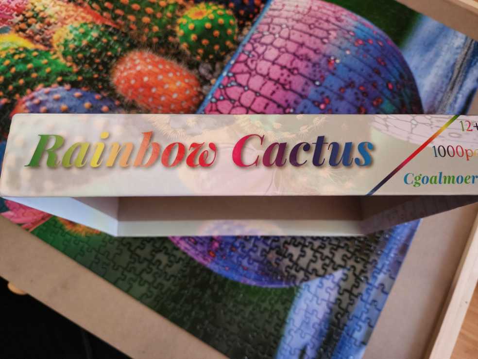 Rainbow Cactus - Cgoalmoer puzzle collectible - Main Image 2