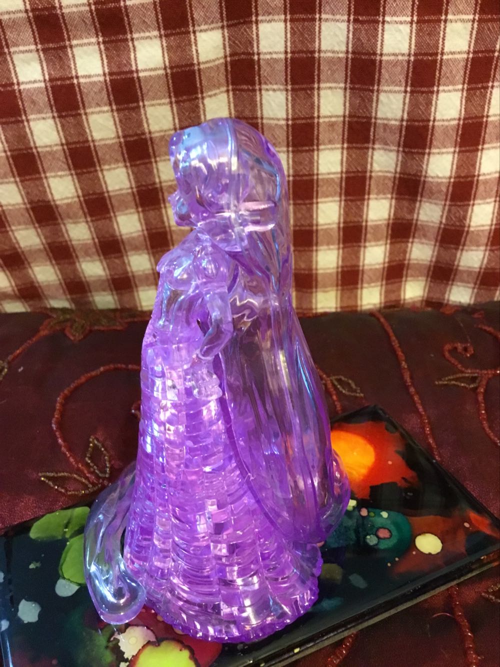 Rupunzel  3D Puzzle Pink - Bepuzzled puzzle collectible - Main Image 3