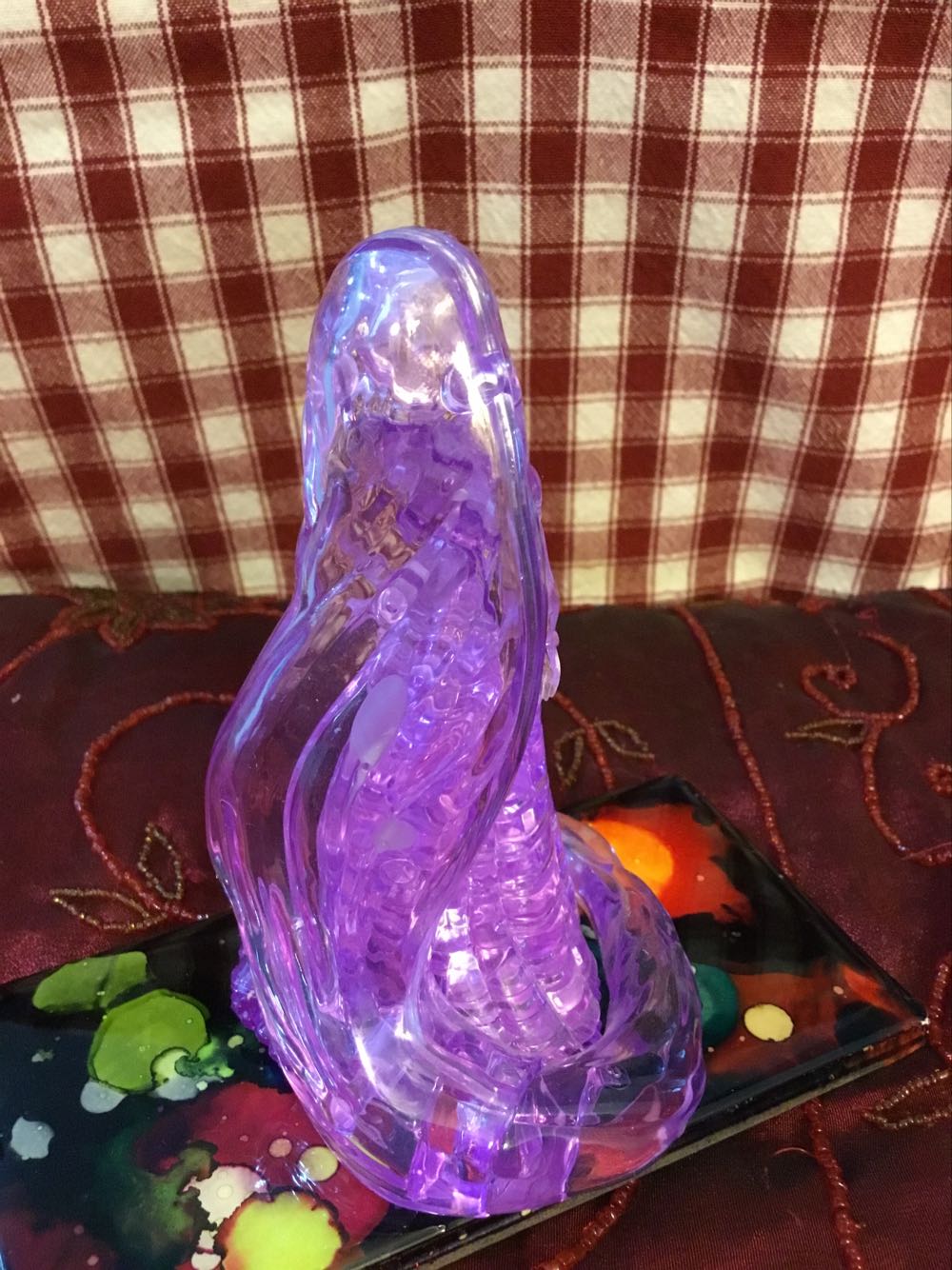 Rupunzel  3D Puzzle Pink - Bepuzzled puzzle collectible - Main Image 4