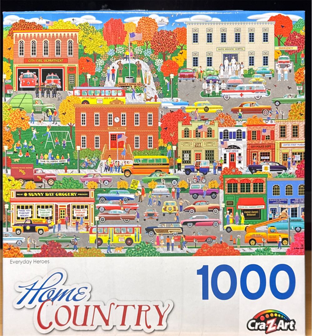 Everyday Heroes - Craz-Z-Art puzzle collectible [Barcode 4895145427418] - Main Image 3
