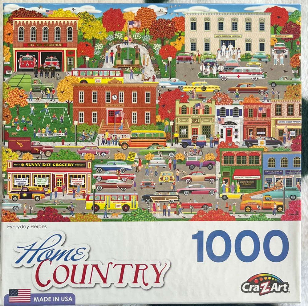 Everyday Heroes - Craz-Z-Art puzzle collectible [Barcode 4895145427418] - Main Image 4