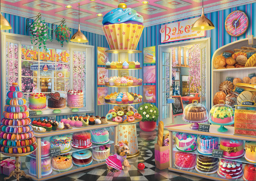 The Brightly Coloured Bakery - Schmidt Puzzle puzzle collectible [Barcode 4001504597856] - Main Image 2