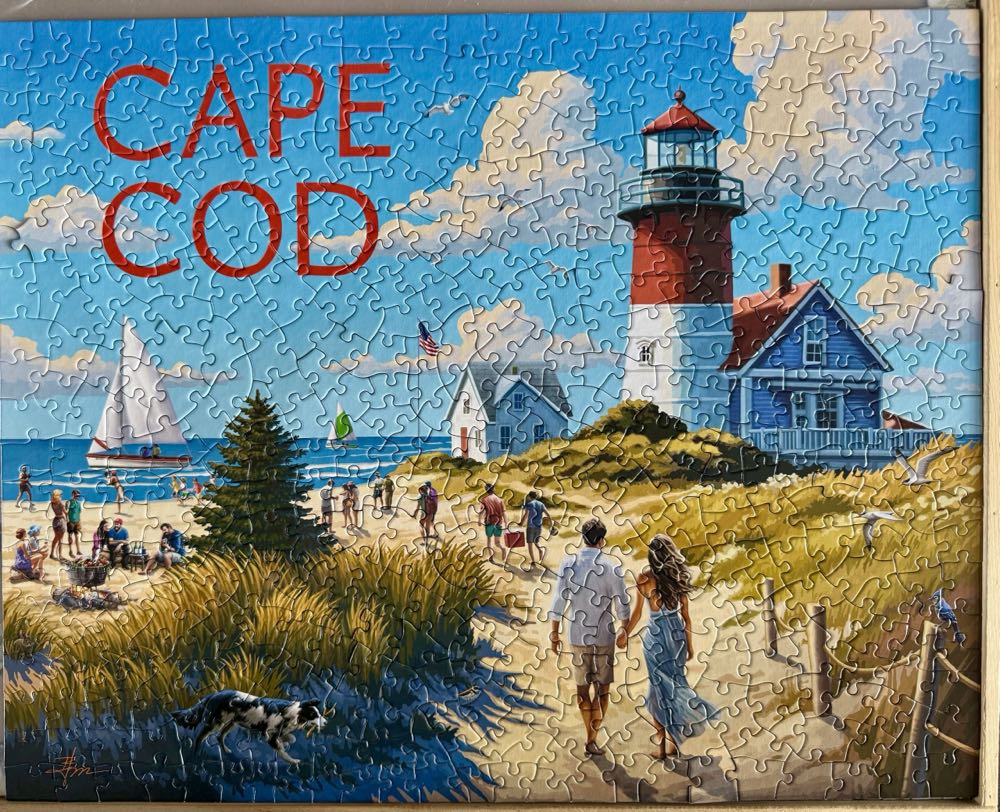 Cape Cod  - Boardwalk Puzzle Company puzzle collectible [Barcode 671095005944] - Main Image 2
