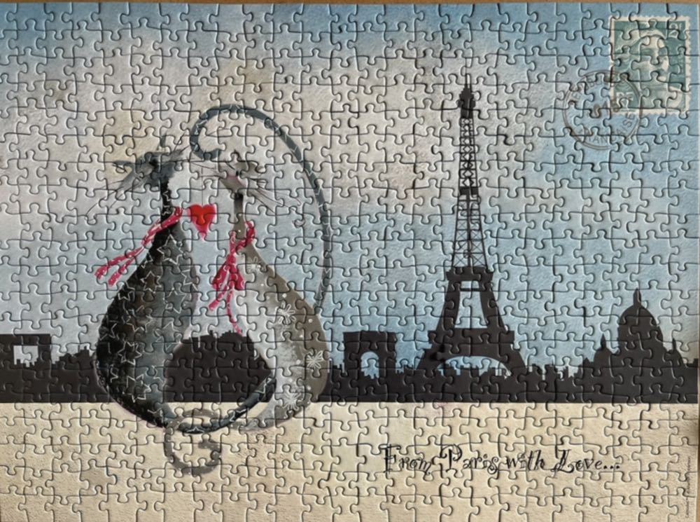 From Paris With Love 🟦 - Ravensburger/Nathan puzzle collectible [Barcode 4005556871407] - Main Image 3