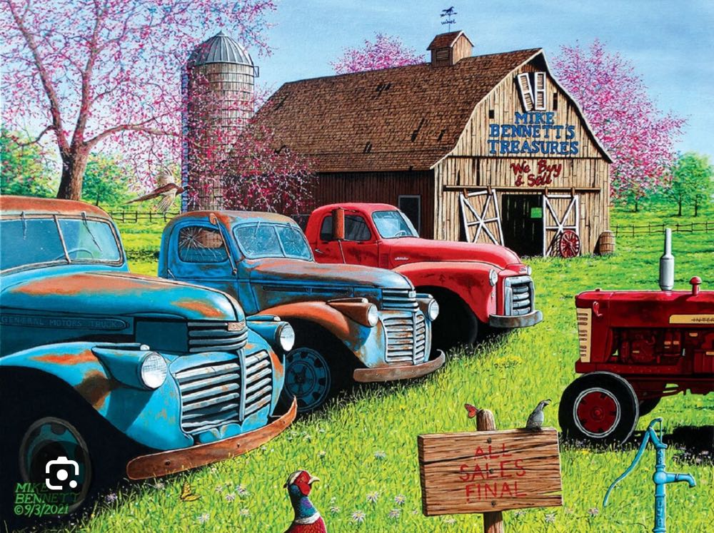 Jigsaw Puzzle Factory Country Bears The Apple Harvest 300 Pieces 19x19 New