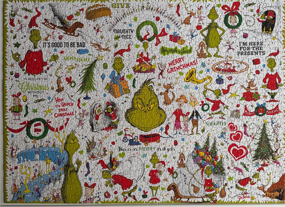How The Grinch Stole Christmas - Aquarius puzzle collectible [Barcode 840391187177] - Main Image 2