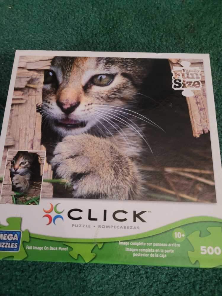 Playful Kitten - Mega Puzzlers puzzle collectible - Main Image 4