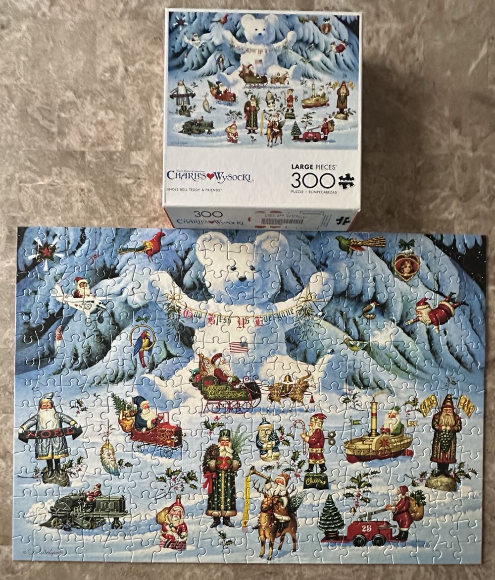 Jingle Bell Teddy & Friends - Buffalo puzzle collectible - Main Image 2