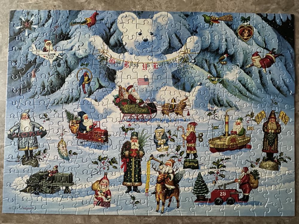 Jingle Bell Teddy & Friends - Buffalo puzzle collectible - Main Image 3