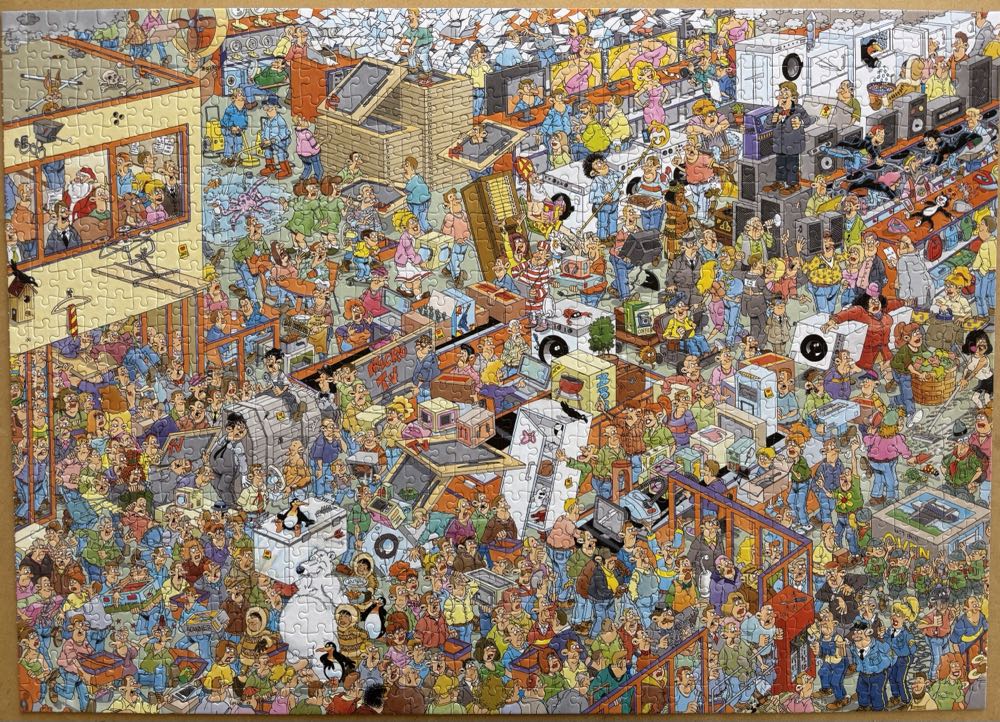 JvH - Black Friday - Jumbo puzzle collectible [Barcode 8721017601159] - Main Image 2