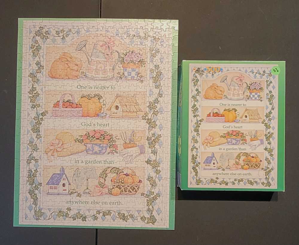 Garden Shelves - Golden Books puzzle collectible - Main Image 2