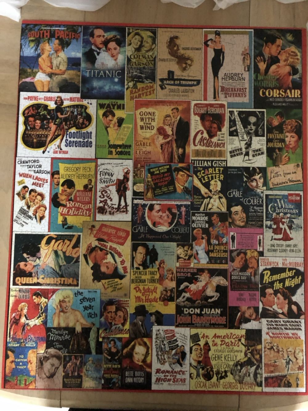 Classic Movie Posters (traded) - White Mountain puzzle collectible - Main Image 2