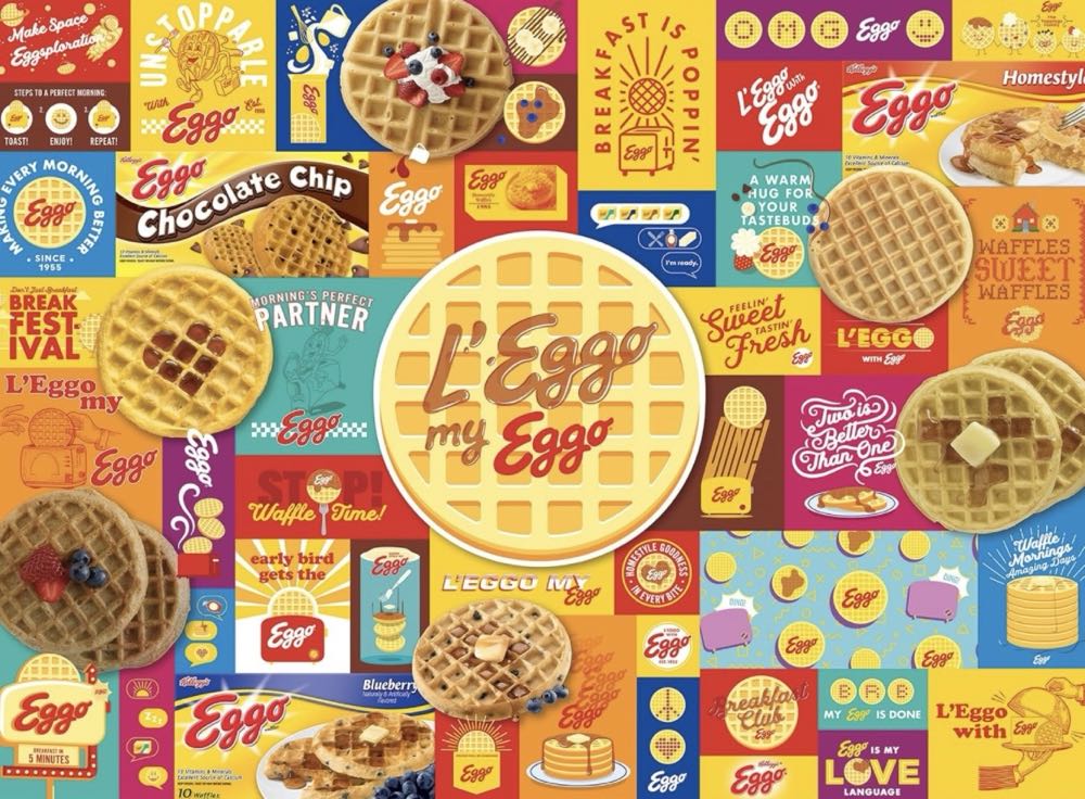 Kelloggs : Lego My Eggo - Rose Art puzzle collectible [Barcode 4895145433891] - Main Image 2
