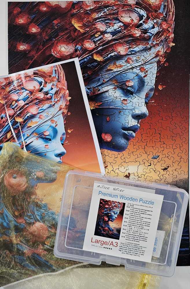 Mother Nature - Wooden Puzzle puzzle collectible - Main Image 2