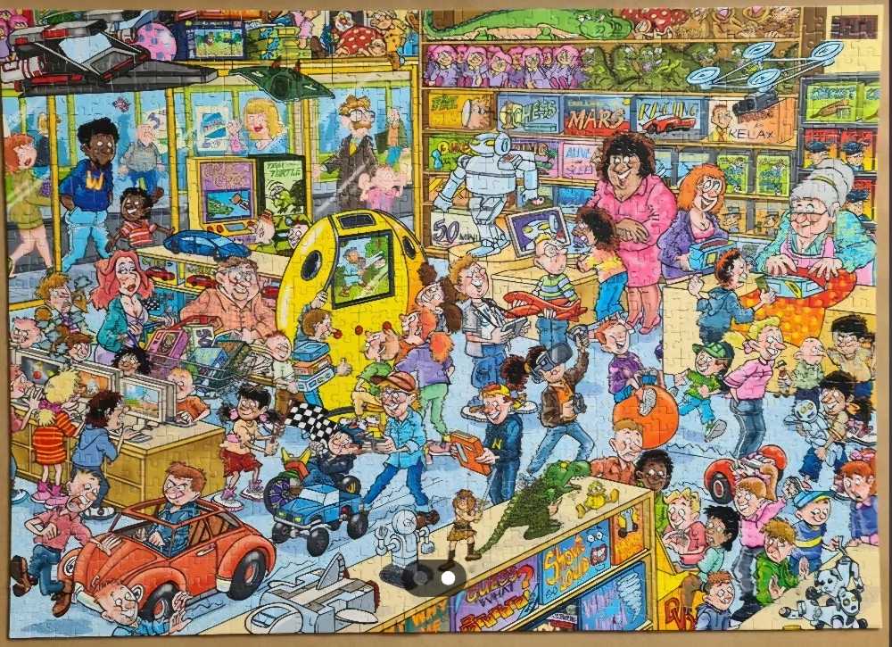 Wasgij Destiny #20 The Toy Shop - Jumbo puzzle collectible - Main Image 3