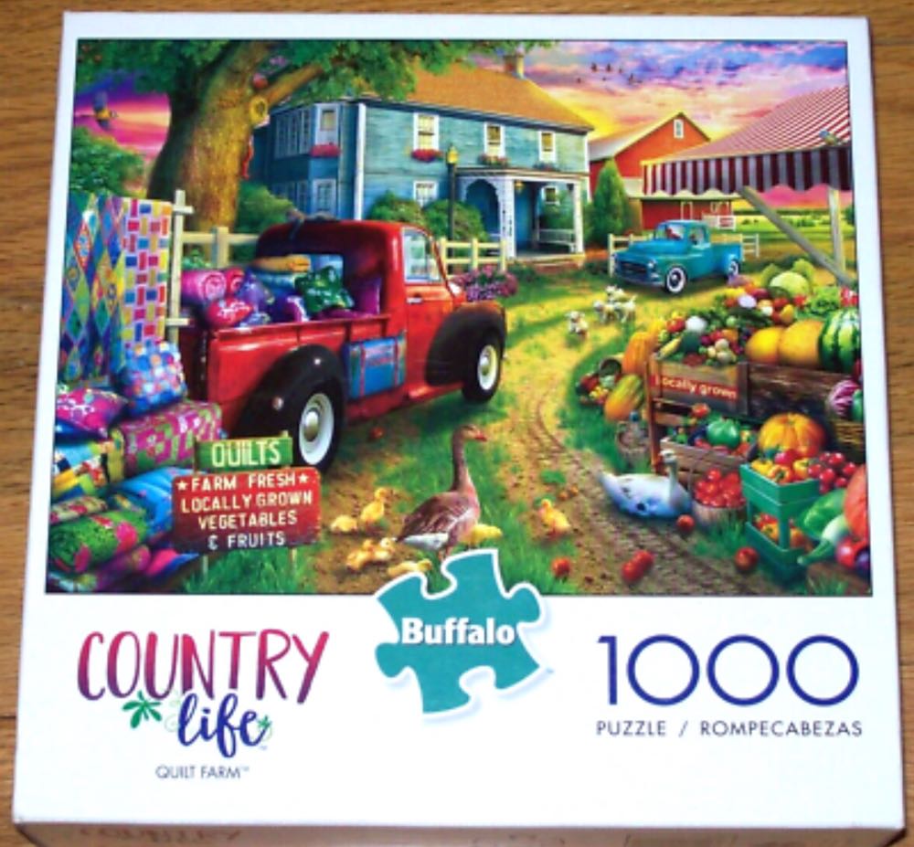 Country Life Quilt Fram  puzzle collectible - Main Image 2