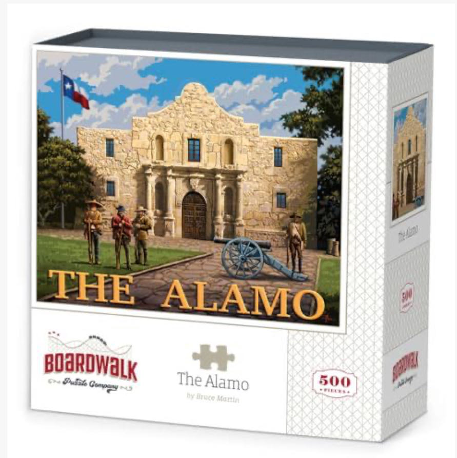 Alamo - Boardwalk Puzzle Company puzzle collectible [Barcode 671095005623] - Main Image 2