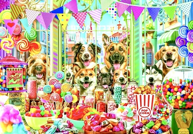 Sweet Tooth Candy Emporium 🆕 - Rose Art puzzle collectible [Barcode 4895145425780] - Main Image 2