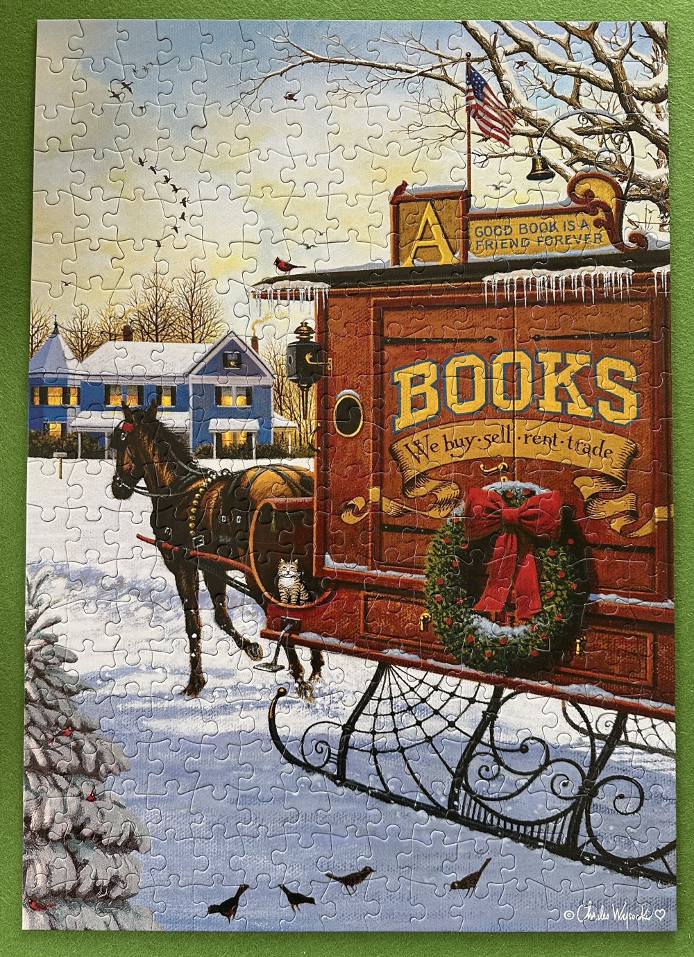 Book Mobile - Buffalo Games puzzle collectible [Barcode 079346226160] - Main Image 3