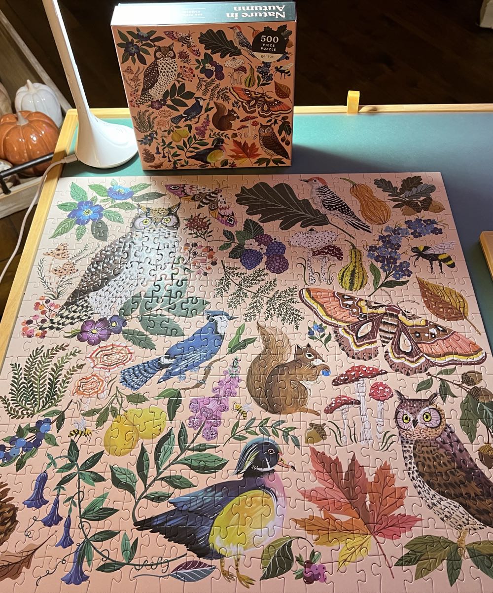 Nature In Autumn - Galison puzzle collectible [Barcode 9780735382848] - Main Image 2