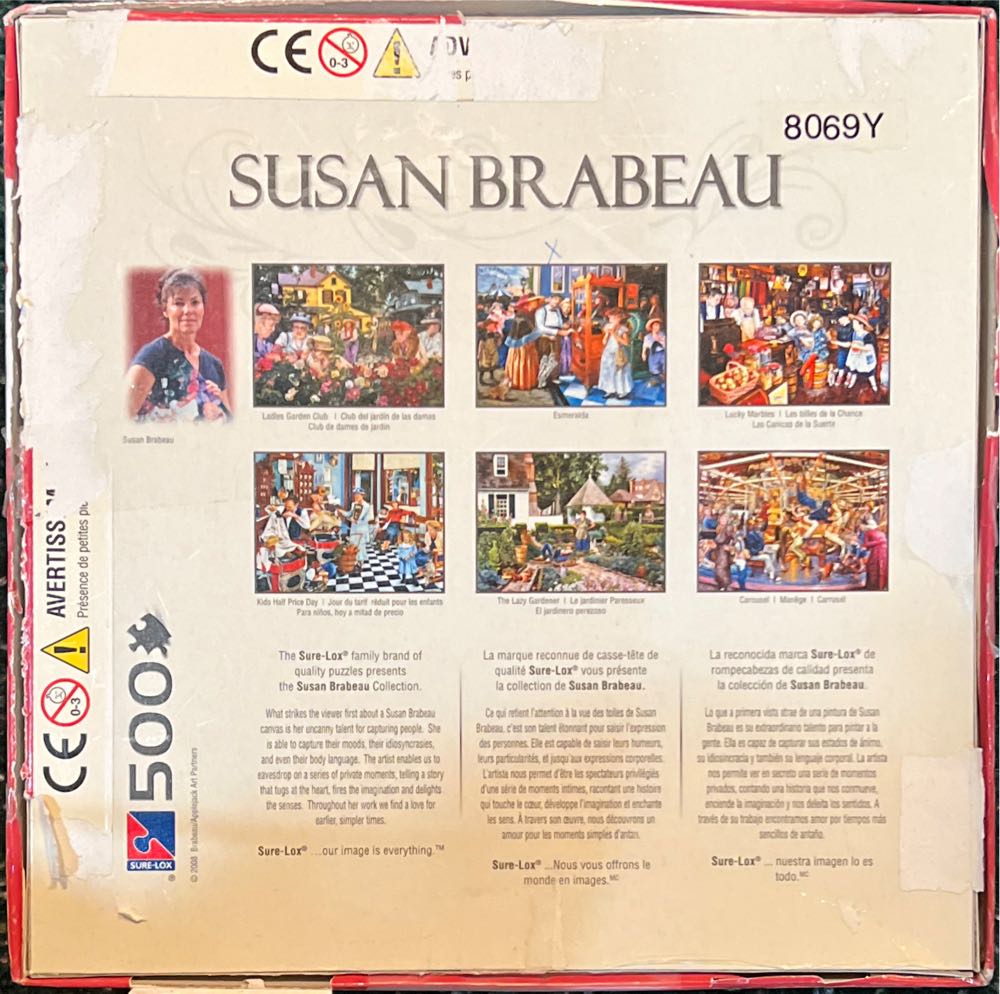 Ladies Garden Club-TRADED - Sure-lox puzzle collectible [Barcode 686141643100] - Main Image 2