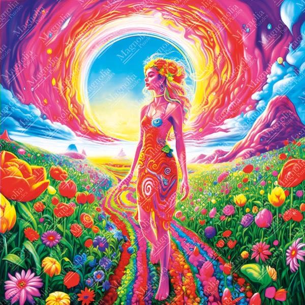 Flower Path 🟦 - Magnolia puzzle collectible [Barcode 8699375068580] - Main Image 2