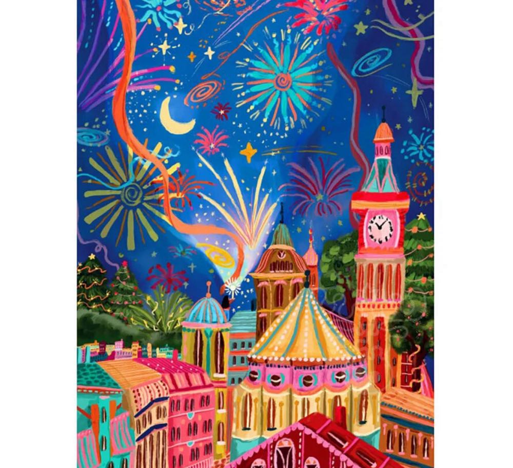 Firework Light - Pieces & Peace puzzle collectible [Barcode 3770001401447] - Main Image 2