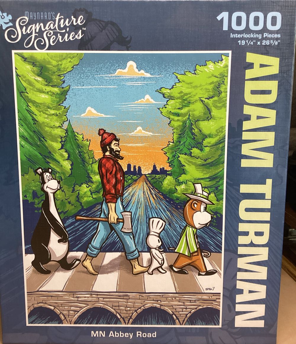 MN Abbey Road - Puzzle Twist 🇺🇸 puzzle collectible [Barcode 614399200257] - Main Image 2